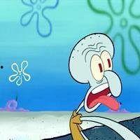 章鱼哥吃瓜头像高清